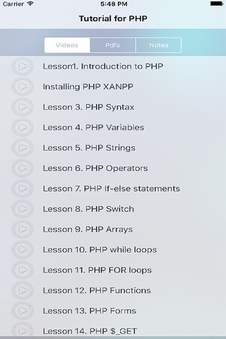Tutorial for PHP screenshot 2