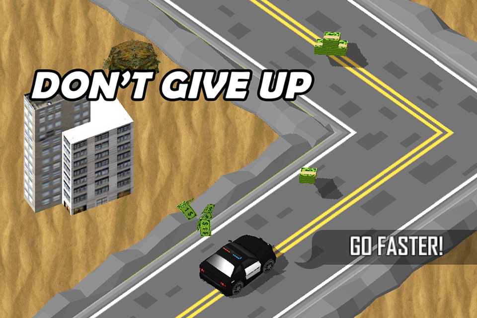 3D Zig-Zag Dirt Car -  Stunt Racing with Top Real Speed Fast Game screenshot 2