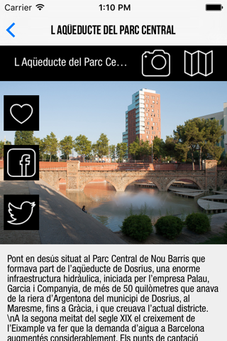 Rutes Nou Barris - Descobreix Barcelona fent itineraris per aquest districte amb mapes offline screenshot 3