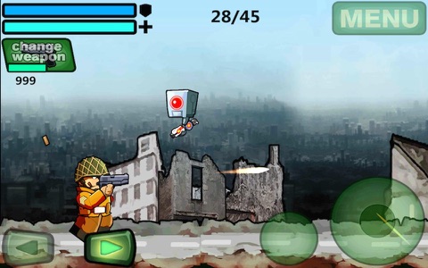 Metal Soldier Sniper Elite: Borderland of Battlefield Shoot Battle Game screenshot 3