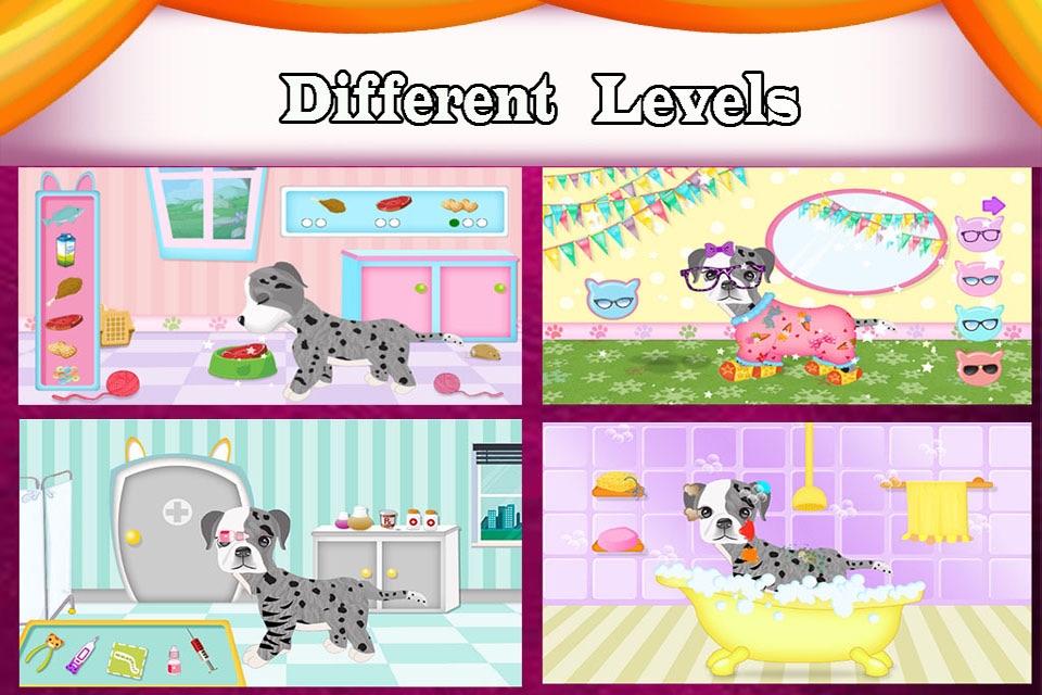 Cute Puppy Love Story - Puppy Play Time screenshot 2
