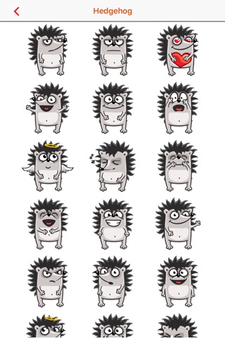 Hedgehog Emojis screenshot 3