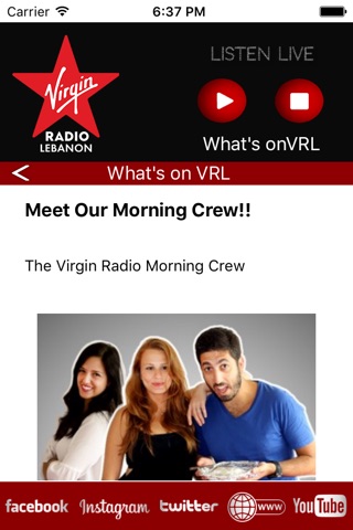 Virgin Radio Lebanon screenshot 2