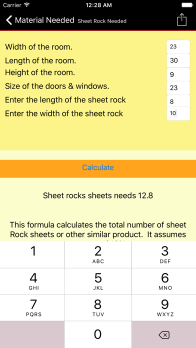How to cancel & delete Carpentry Formulator from iphone & ipad 4