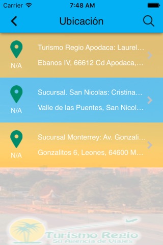 Turismo Regio screenshot 2