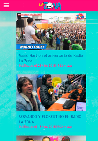 Radio La Zona screenshot 2