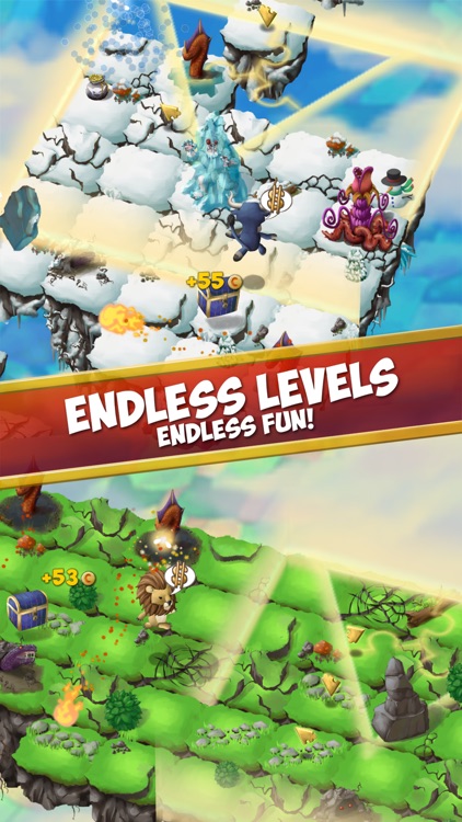 Sky Hop Saga - Endless Arcade Hopper screenshot-0