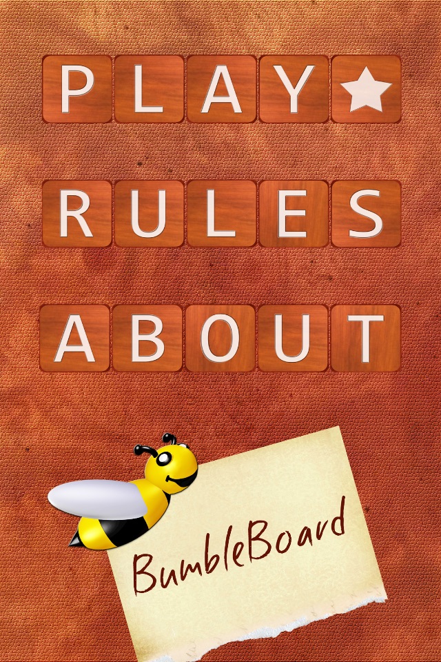 BumbleBoard - a Jumbo Letter Dice Board Game for Groups screenshot 2