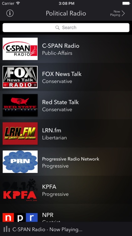 Infinite Radio Politics