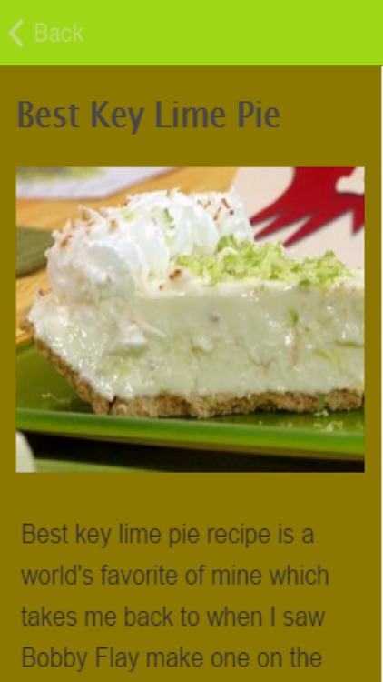 Key Lime Pie Recipes
