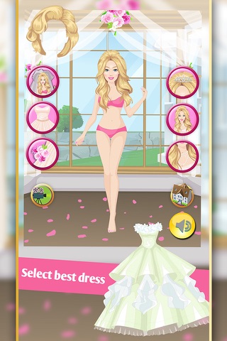Beautiful Bride Dressing - Free Dress up screenshot 3