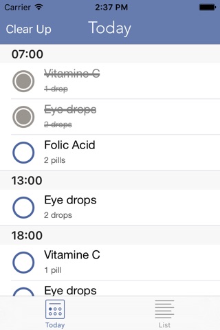 Pillbox - your pill reminder screenshot 2