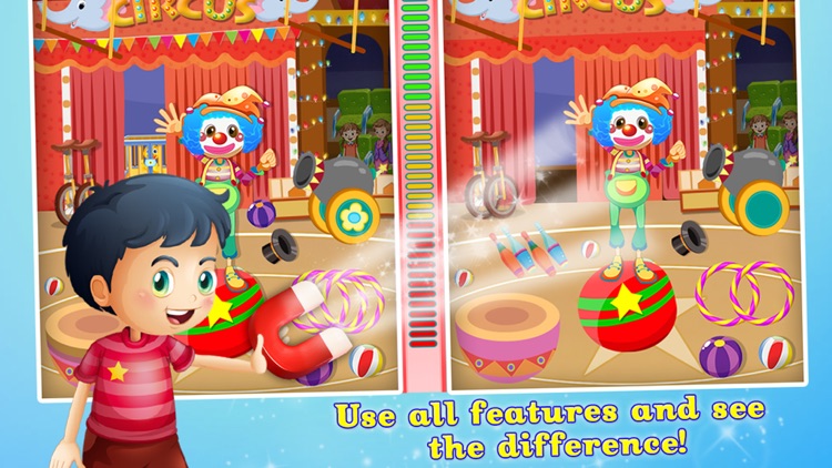 Circus Spot The Difference Fun screenshot-3