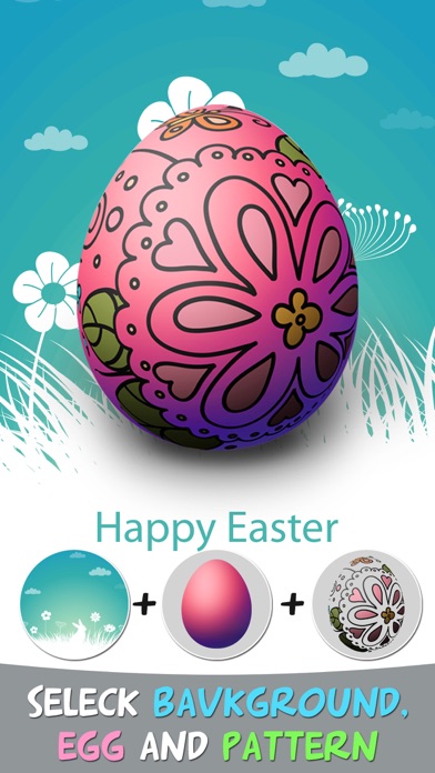 How to cancel & delete Easter Egg Painter - Virtual Simulator to Decorate Festival Eggs & Switch Color Pattern from iphone & ipad 3