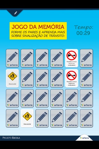 Projeto Escola Arteris para iPhone screenshot 4