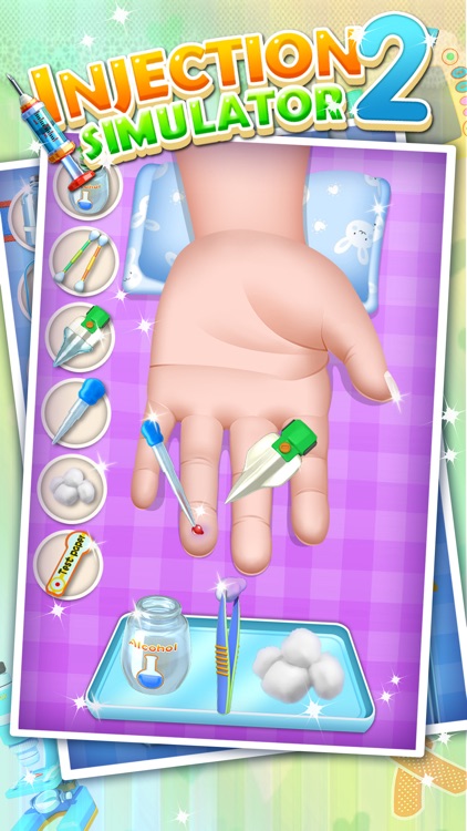 Injection & Draw Blood Simulator - Free Doctor Games, Fun Kids Games screenshot-4