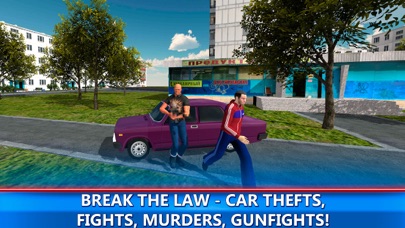 Russian Mafia Crime City 3D Full Screenshot 2