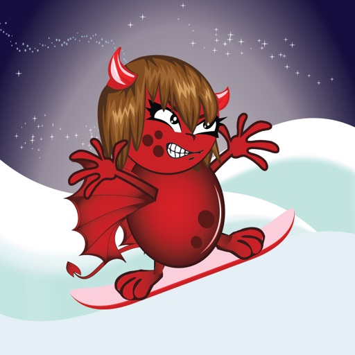 Devil Rush Free HD - Horror Snow.board.ing Party iOS App