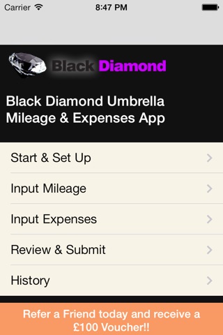 Black Diamond Umbrella screenshot 2