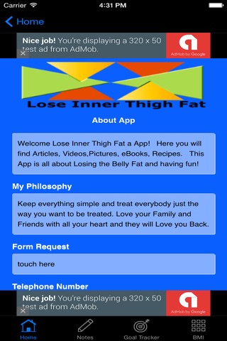 Lose Inner Thigh Fat screenshot 2