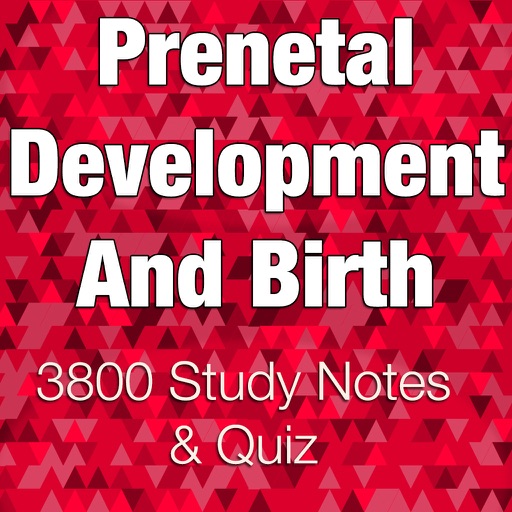 Prenetal Development And Birth 3800 Study Notes icon