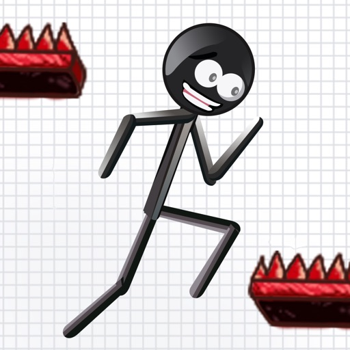 Crazy stickman trampoline - Run Backflip & Frontflip Action icon