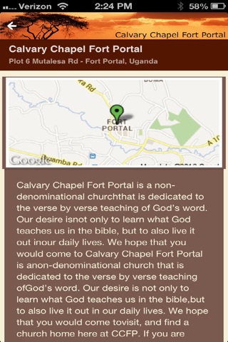 Calvary Chapel Fort Portal screenshot 2