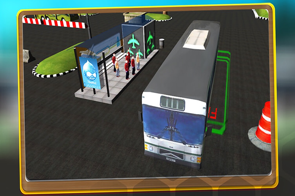 3D Airport Bus Parking screenshot 2