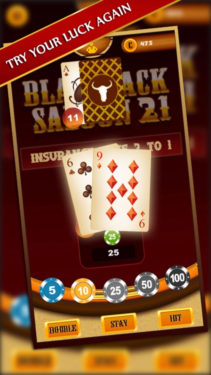 Blackjack Saloon 21