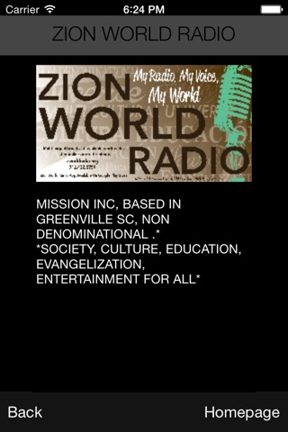 ZION WORLD RADIO screenshot 3
