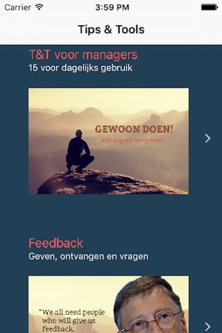 TipsTools voor leidinggevenden screenshot 2