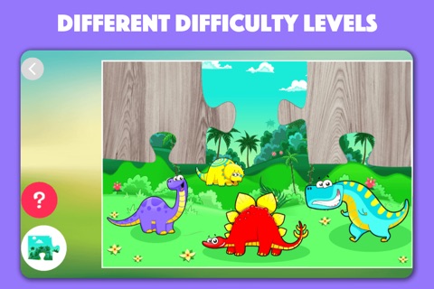 Dinosaur jigsaw puzzle for kids & toddlers screenshot 4