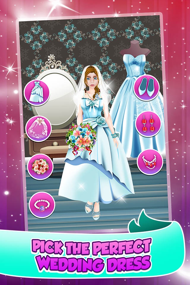 Princess Wedding Salon Spa Party - Face Paint Makeover, Dress Up, Makeup Beauty Games! screenshot 3