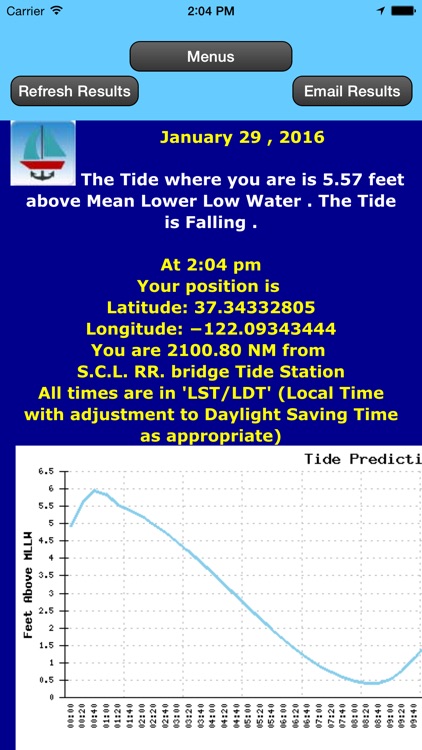 West Cst Tides Date and Locatn screenshot-3
