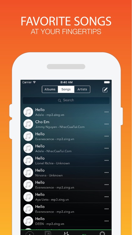 Pocket Music - Extra Device Audio Streamer from Box Drive screenshot-3