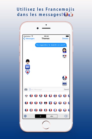 Francemoji - Le clavier emoji des Français! screenshot 2