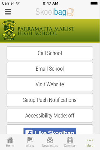 Parramatta Marist High School - Skoolbag screenshot 4