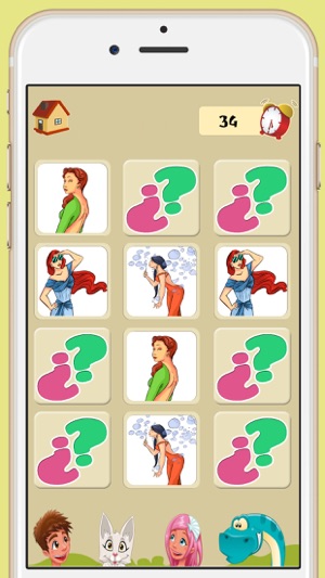 Memory game of top models - Games for brain training for chi(圖5)-速報App