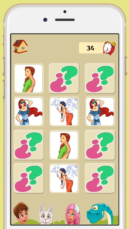Memory game of top models - Games for brain training for children and adults screenshot-4
