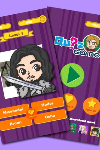 Quiz Game Fan - TV Series of Trivia Game of Thrones Edition screenshot 4