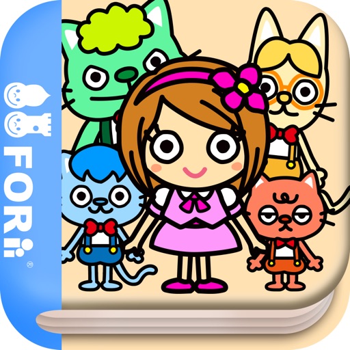 Oops...Kitty Cat (FREE)   - Jajajajan Kids Song & Coloring picture book series icon