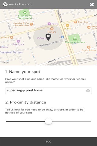 marks the spot. screenshot 2