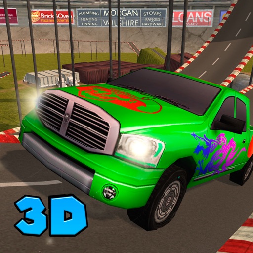 Crazy Car Stunts Racing 3D Full icon