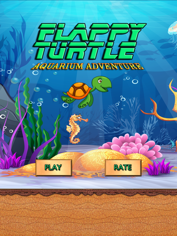 Flappy Turtle Aquarium Adventure screenshot