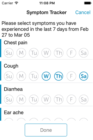 Feverprints - A study about body temperature in health and disease screenshot 3