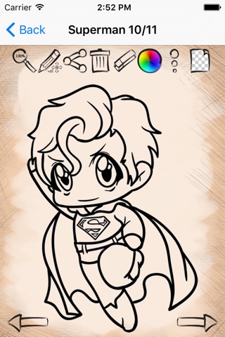 Learn How To Draw Chibi Style Superheroes screenshot 4