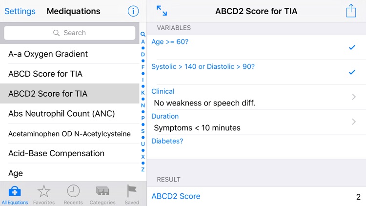 Mediquations Medical Calculator screenshot-4