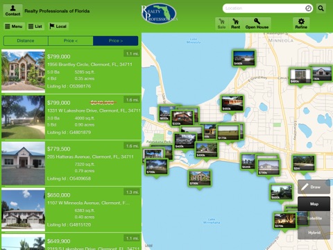 Realty Pros Home & Rental Search for iPad screenshot 2