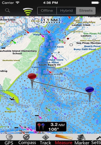 Georgia GPS Nautical Charts screenshot 3