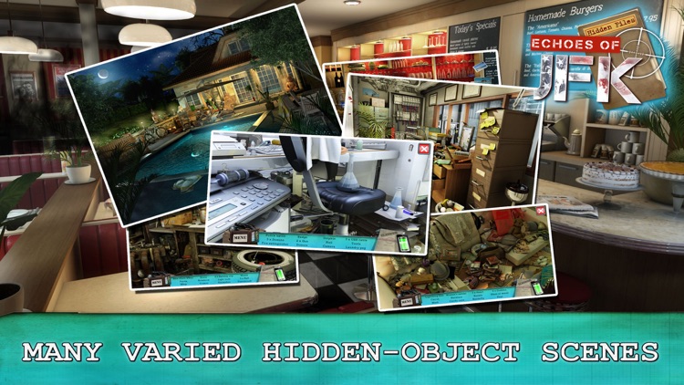 Hidden Files: Echoes of JFK - A Hidden Object Adventure screenshot-4